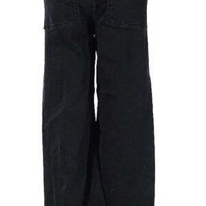 Zara Marine straight jeans in pure black